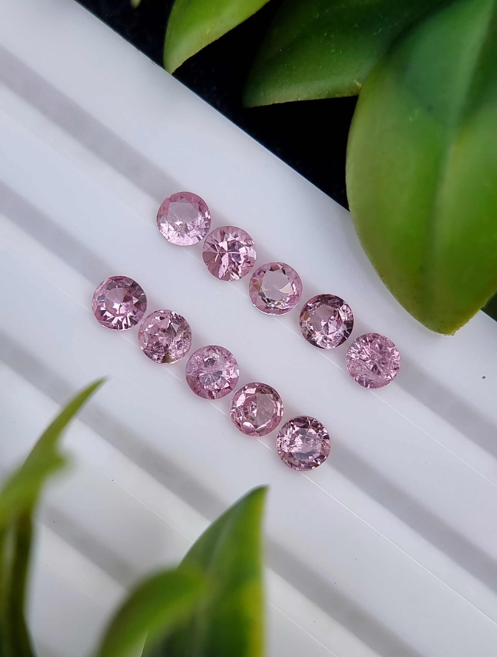 Exquisite Natural Pink Spinel Lot from Tajikistan - Untreated and Calibrated | 2.78 ct