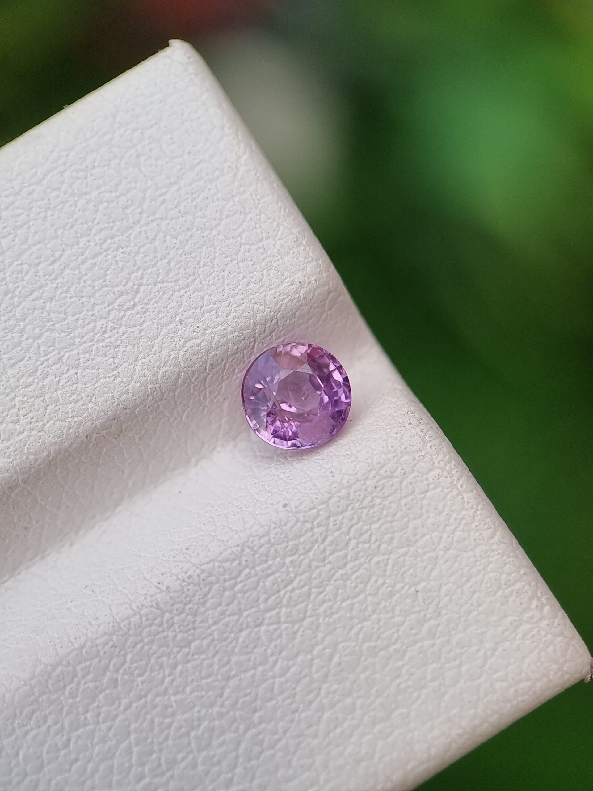 0.73 ct Natural Pink Sapphire Oval Shape Certified