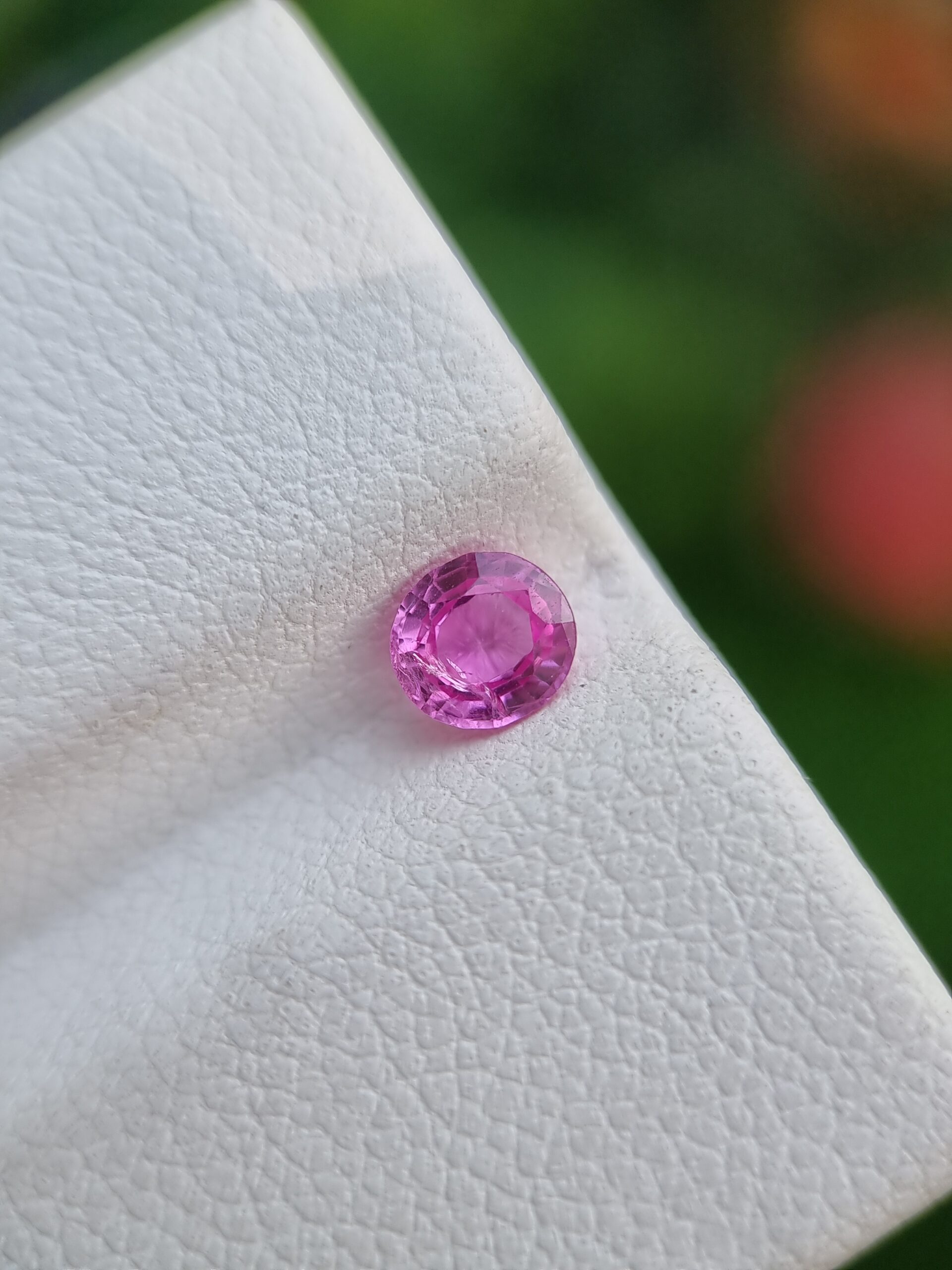 Natural Pink Sapphire Oval Cut Loose | Certified | 0.44 ct
