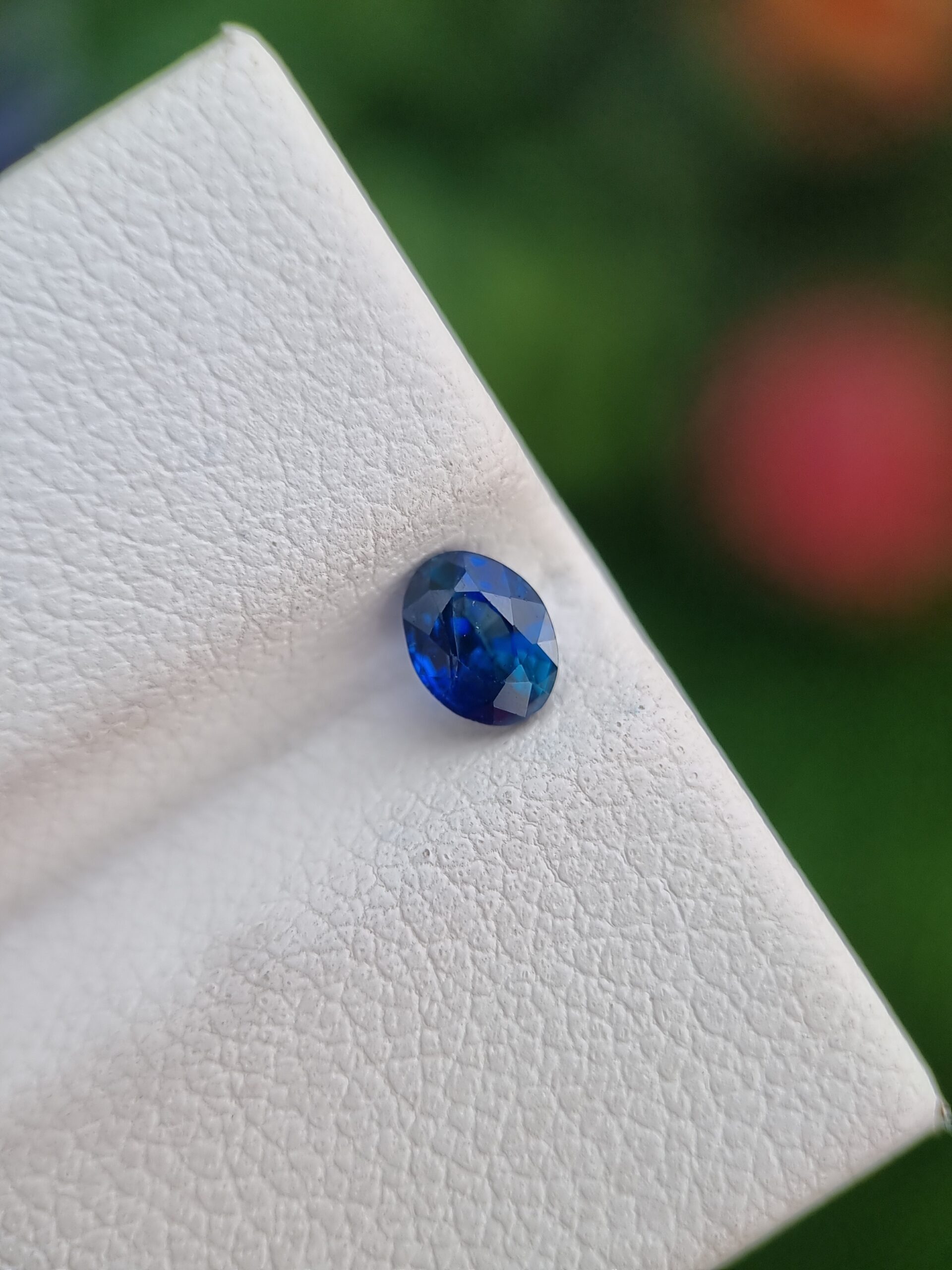 Genuine 0.44 ct Natural Royal Blue Sapphire - Oval & Mixed Cut Gemstone