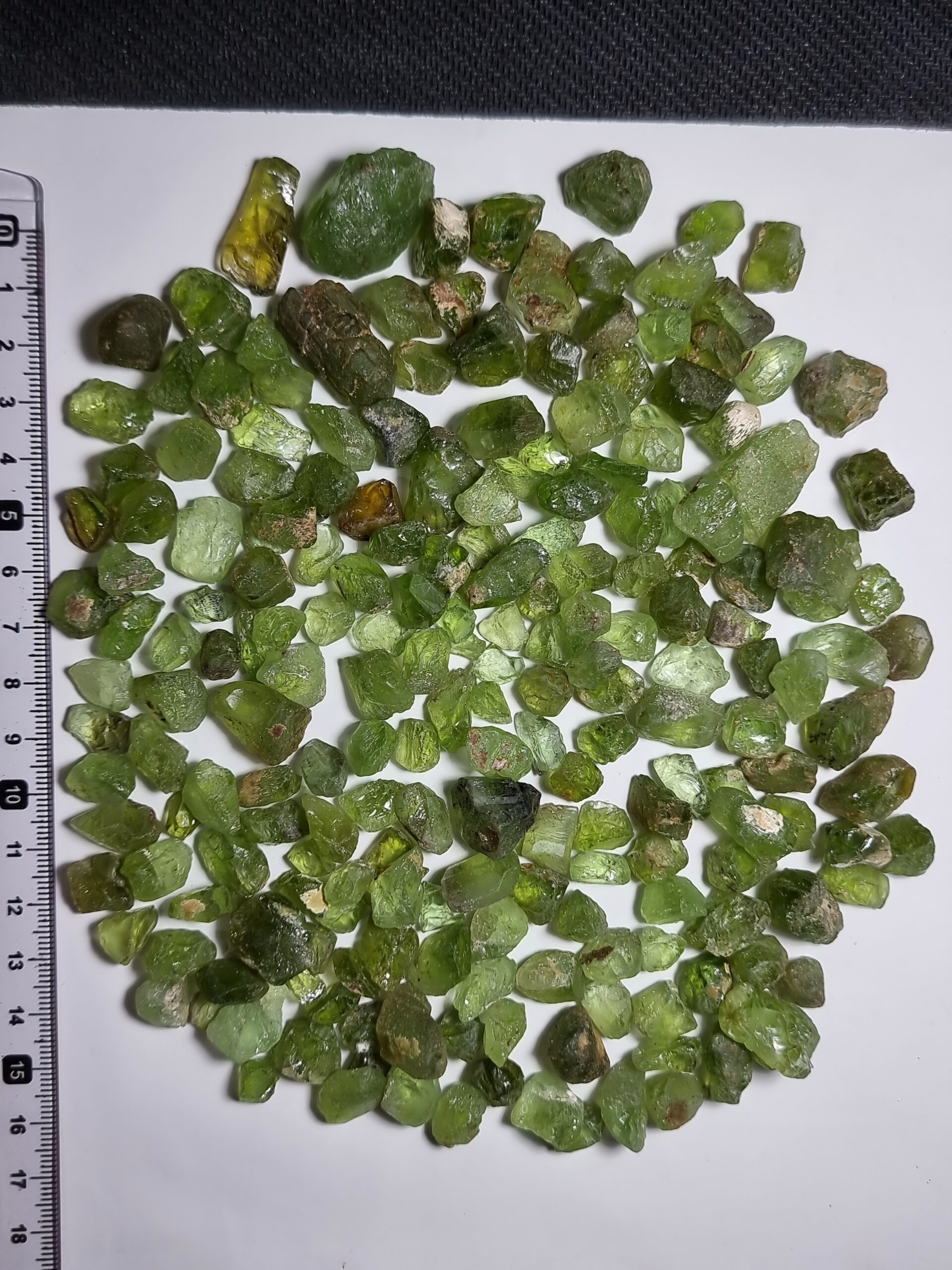 Natural Peridot Crystals - Raw & Authentic from Pakistan | 1870 ct