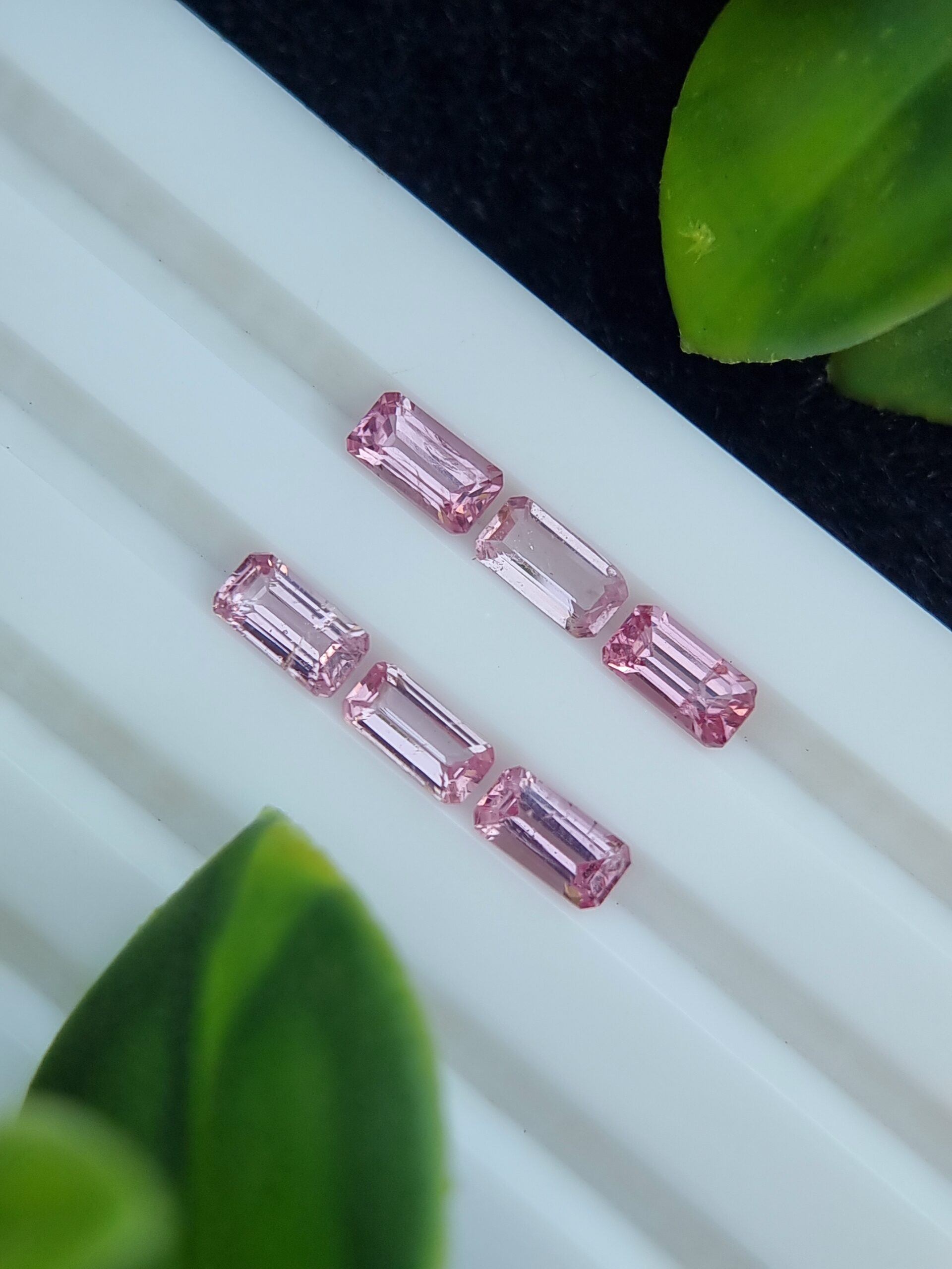 Exquisite Tajikistan Pink Spinel - Emerald Cut, Calibrated, 2.39 ct Lot