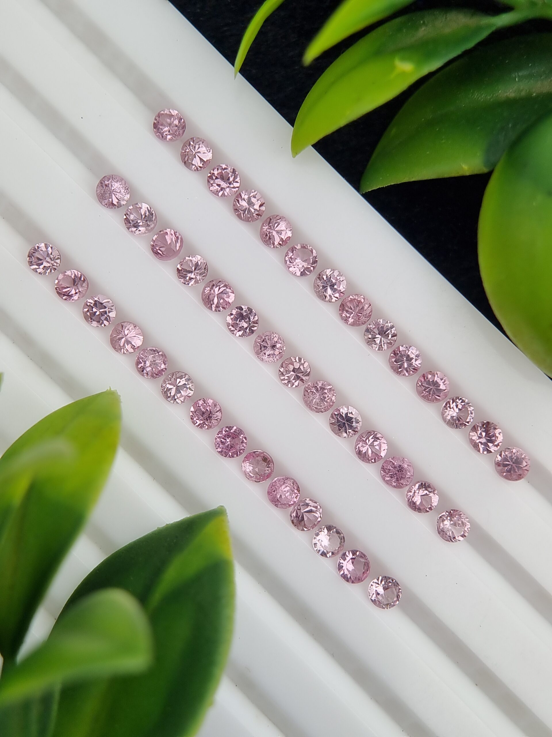 Exquisite Tajikistan Pink Spinel Lot - 42 Gems, 6.34 ct | Calibrated