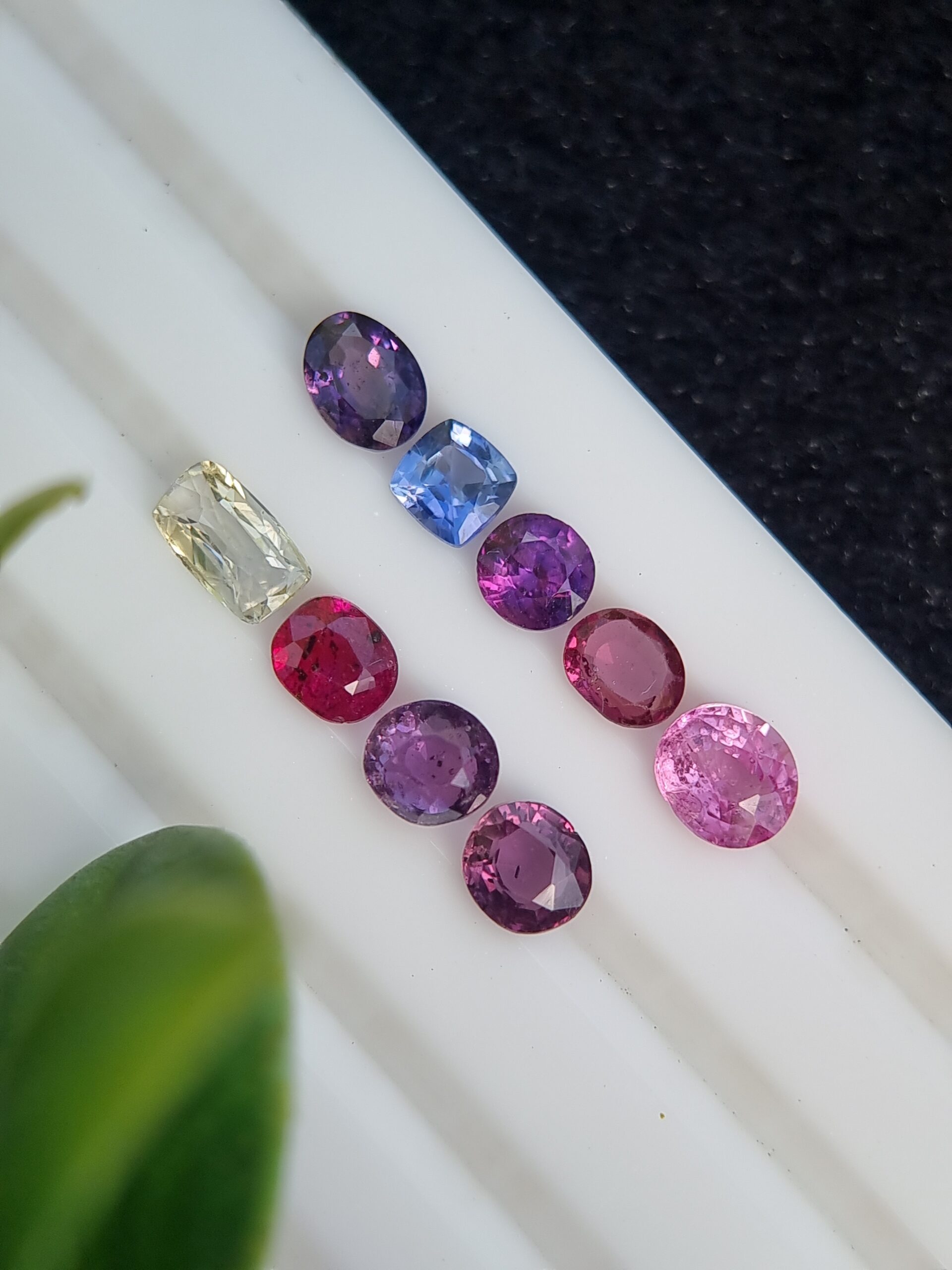 Galaxy Certified Natural Sapphire Ensemble - Diverse Cuts & Vivid Hues | 5.09 ct