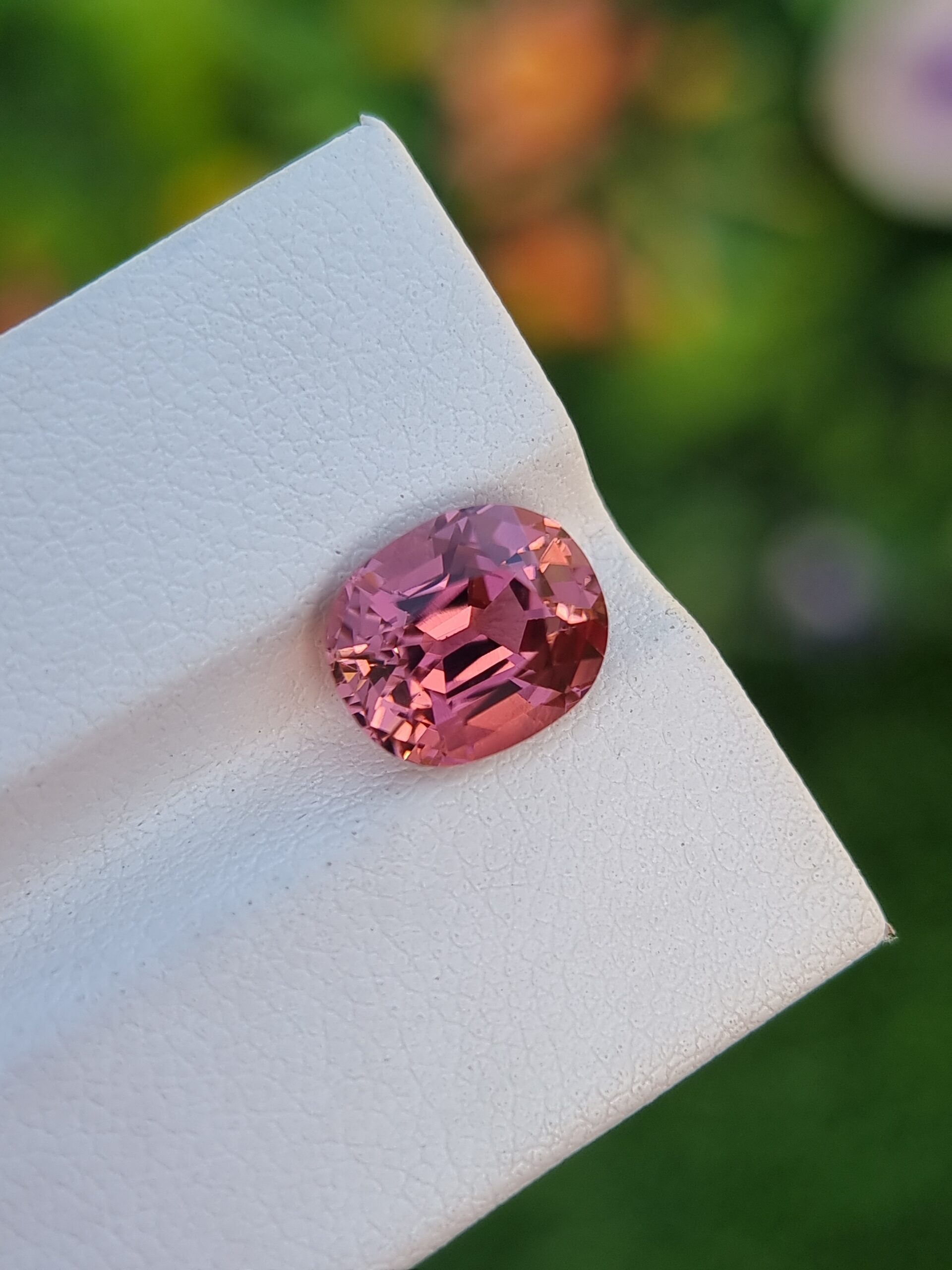Elegant 3.21 ct Natural Pink Tourmaline Oval Cut from Congo