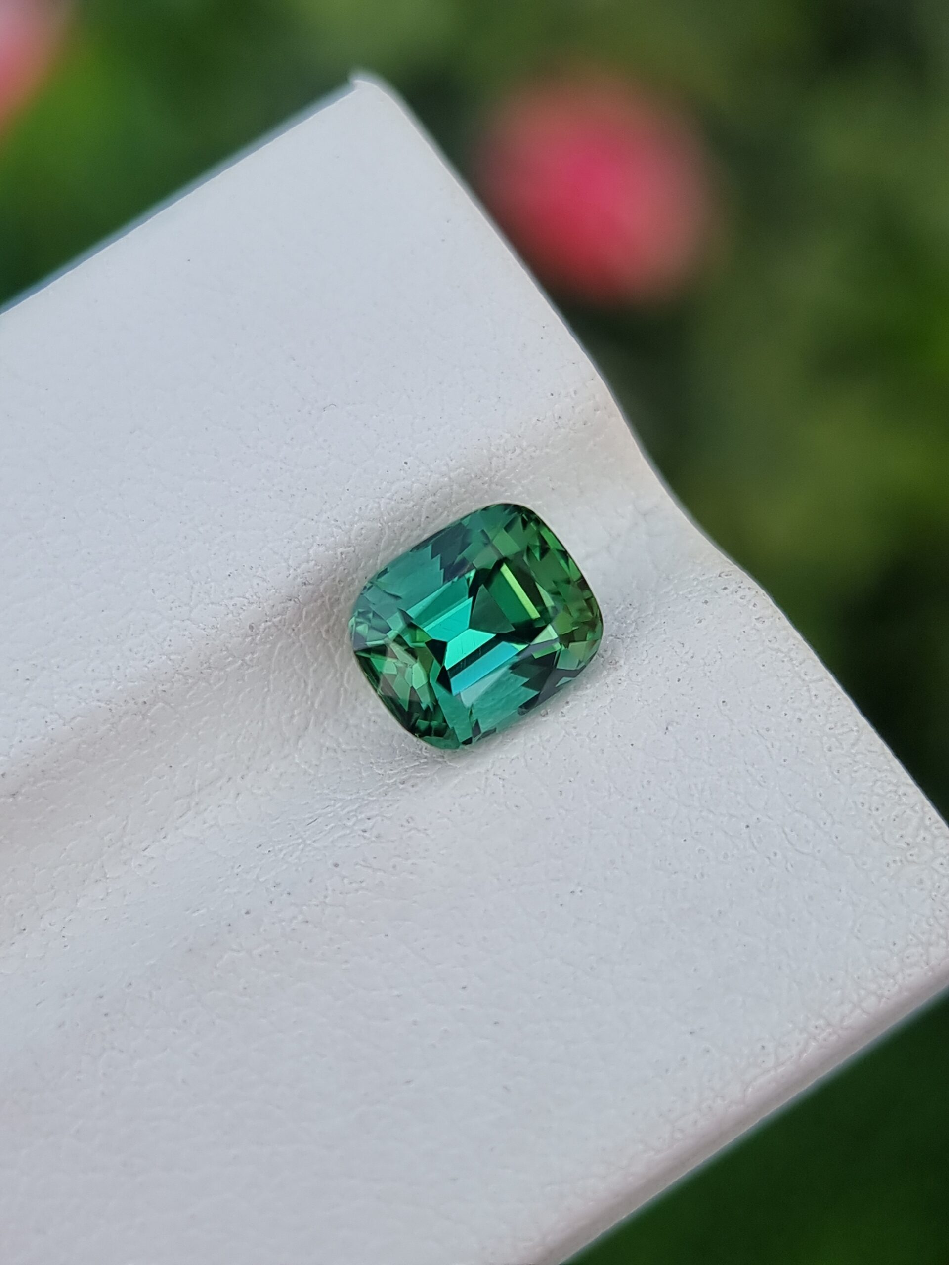Enchanting 1.86 ct Natural Tourmaline | Eye Clean | Blue & Green Gemstone from Mozambique