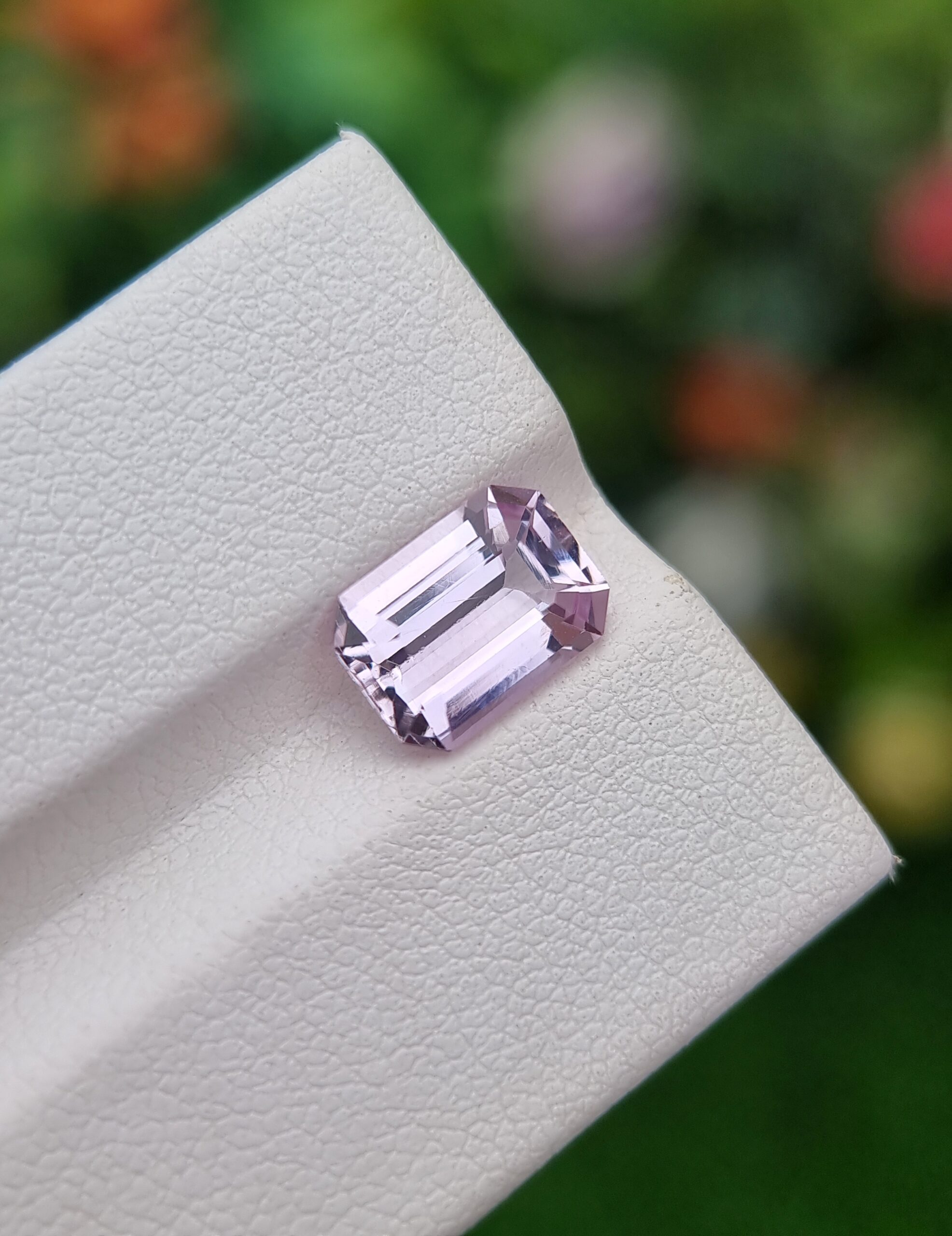 2.69 Carat Natural Pink Imperial Topaz Emerald Cut - Loupe Clean - Katlang Pakistan