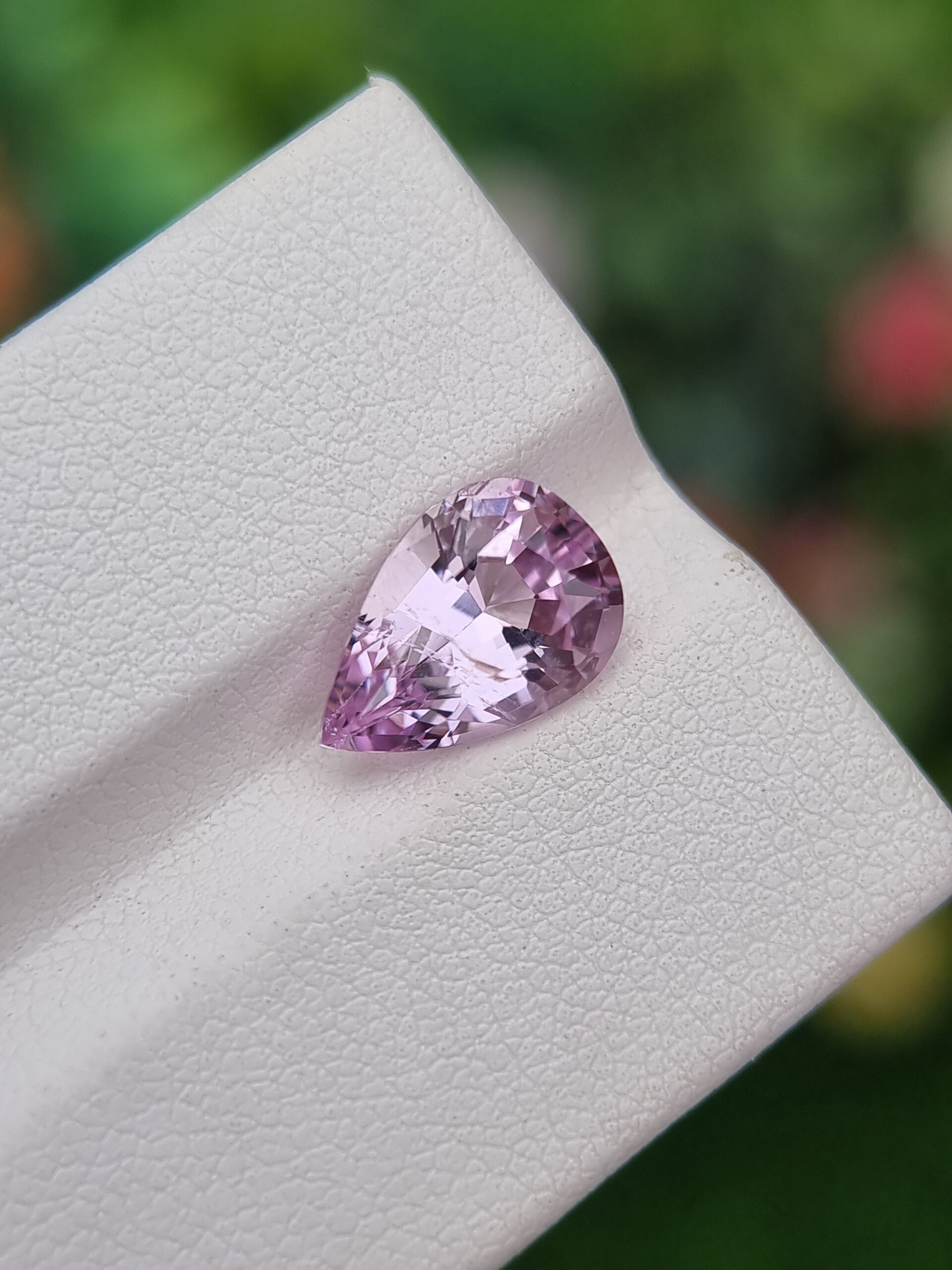 Elegant 3.17 Carat Pink Imperial Topaz Pear Cut Katlang-Pakistan