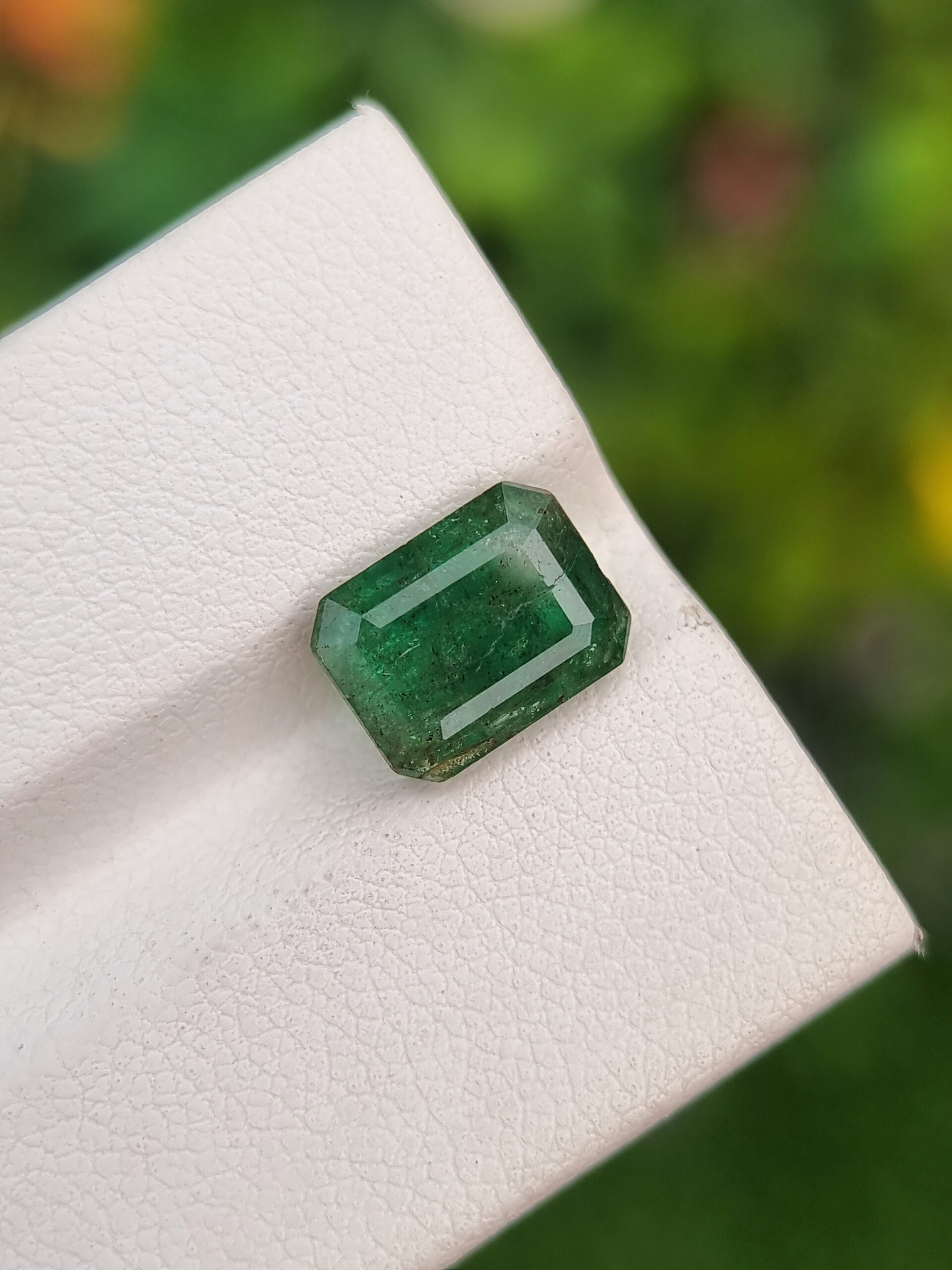 2.87 ct Natural Zambian Emerald - Emerald Cut