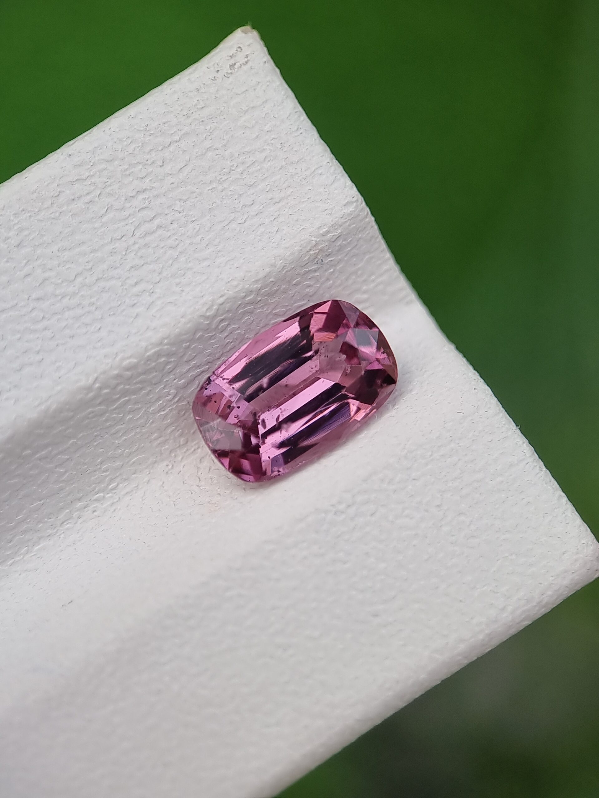 Natural Pink Spinel Cushion Cut 1.69 ct From Afghanistan