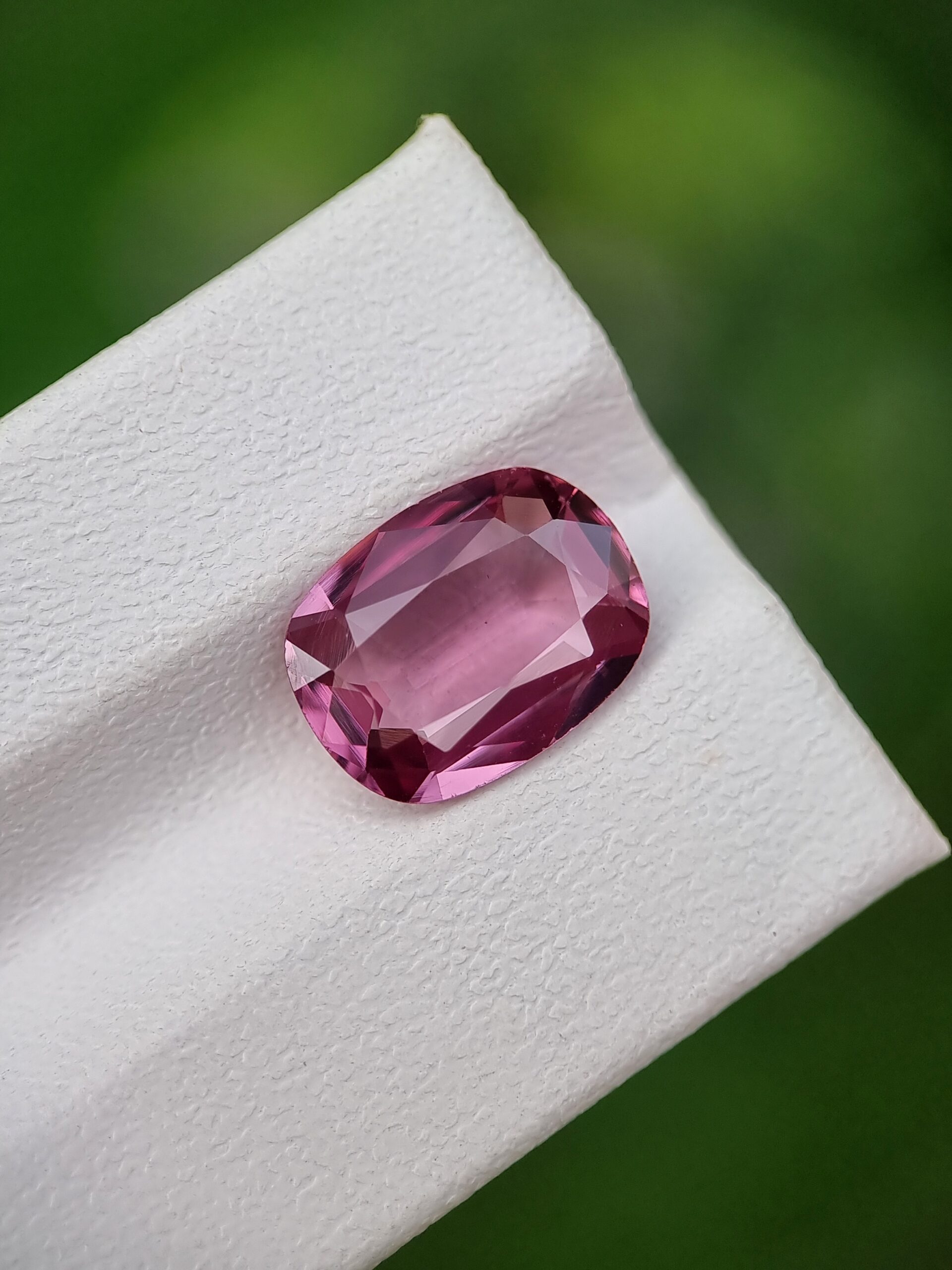 Natural Pink Spinel Cushion Cut 2.89 ct Loupe clean