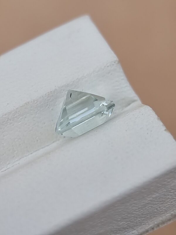 Natural Light Blue Aquamarine, 2.43 Carats Asscher Cut from Afghanistan (Untreated) - Image 4