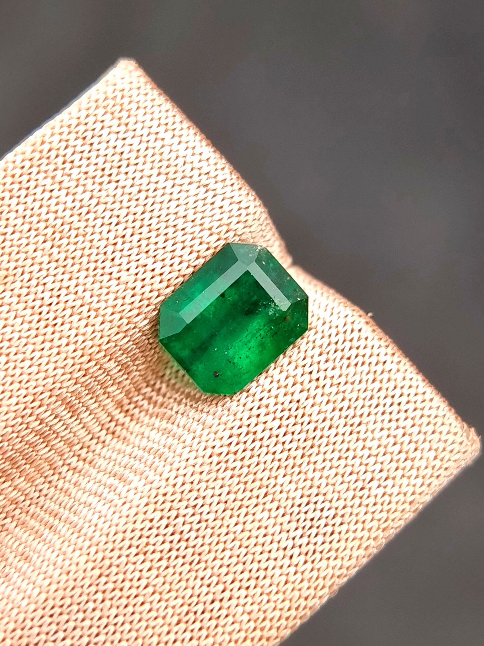 Exquisite 1.31 ct Natural Emerald in Elegant Emerald Cut – Swat, Pakistan Origin