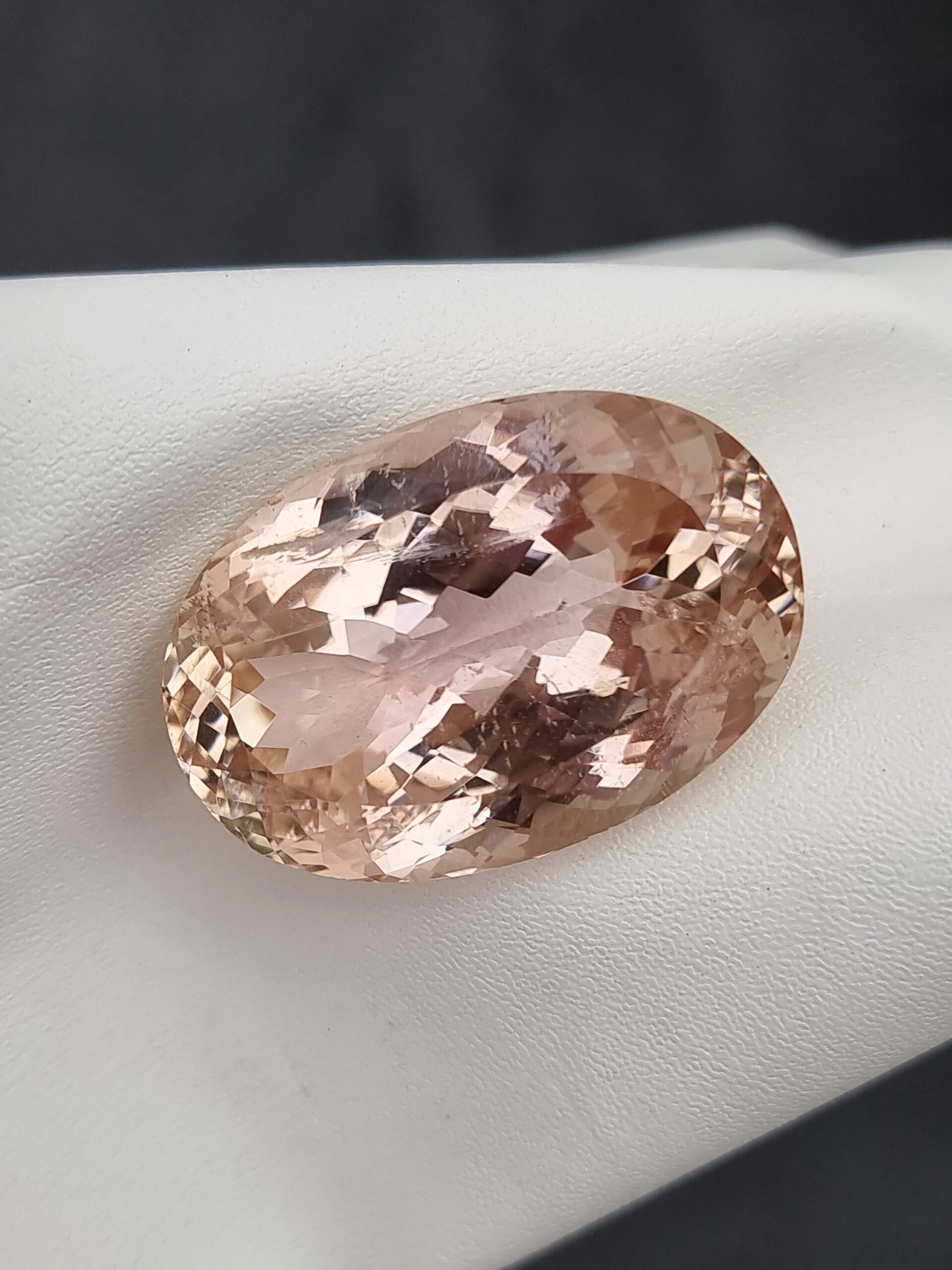 99.36 ct Natural Kunzite with Oval Cut – Untreated, Afghanistan Origin