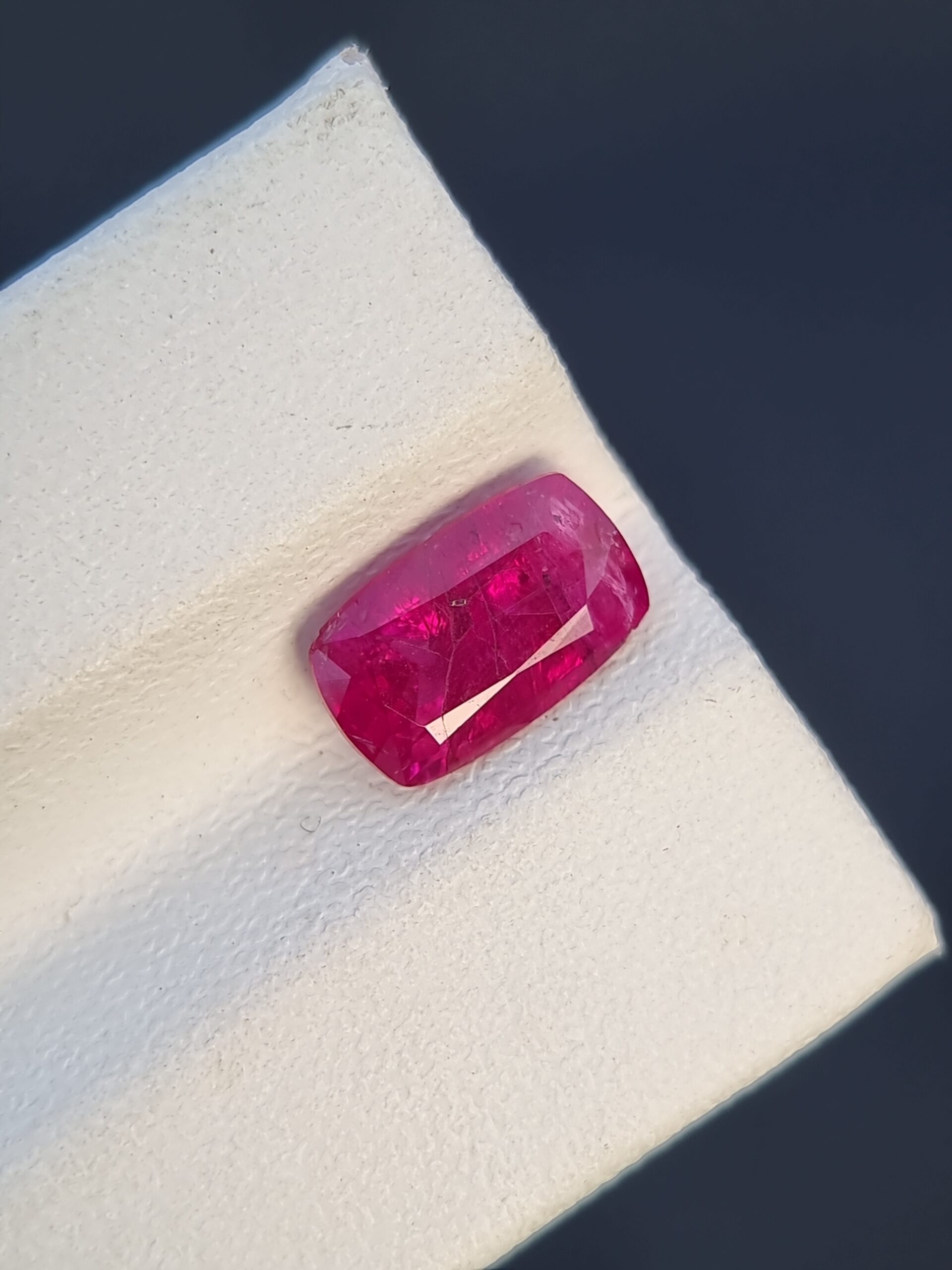 Natural Untreated Cushion Ruby 1.51 ct from Afghanistan