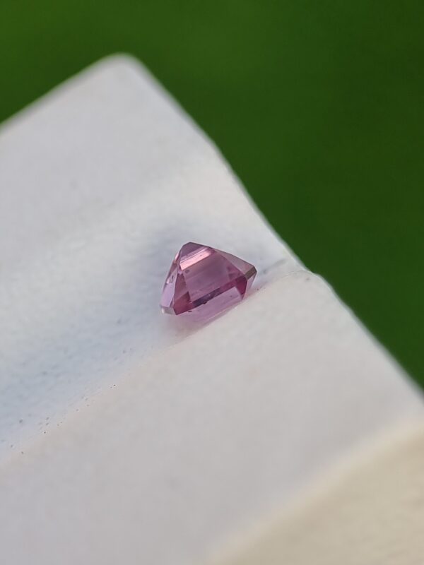Natural Pink Spinel 0.32 ct Eye Clean Asscher Cut from Tajikistan - Image 3
