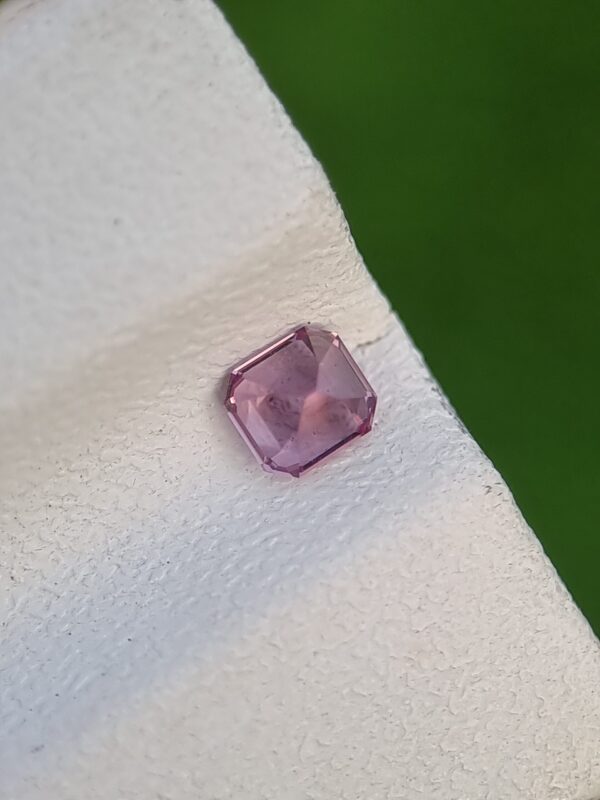 Natural Pink Spinel 0.32 ct Eye Clean Asscher Cut from Tajikistan - Image 4