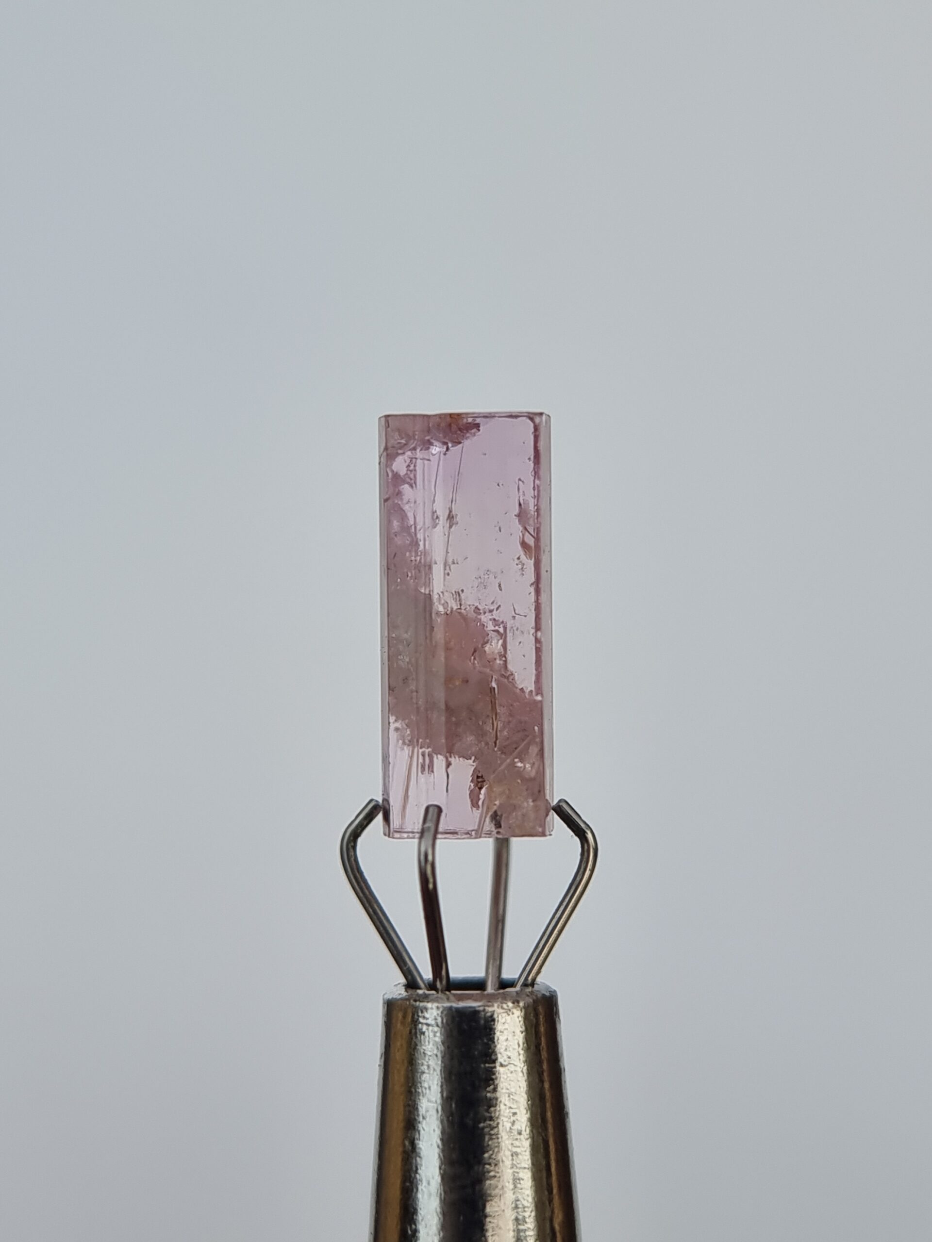 Natural Pink Imperial Topaz Raw Crystal – 3.66 ct | Uncut Gemstone from Katlang, Pakistan