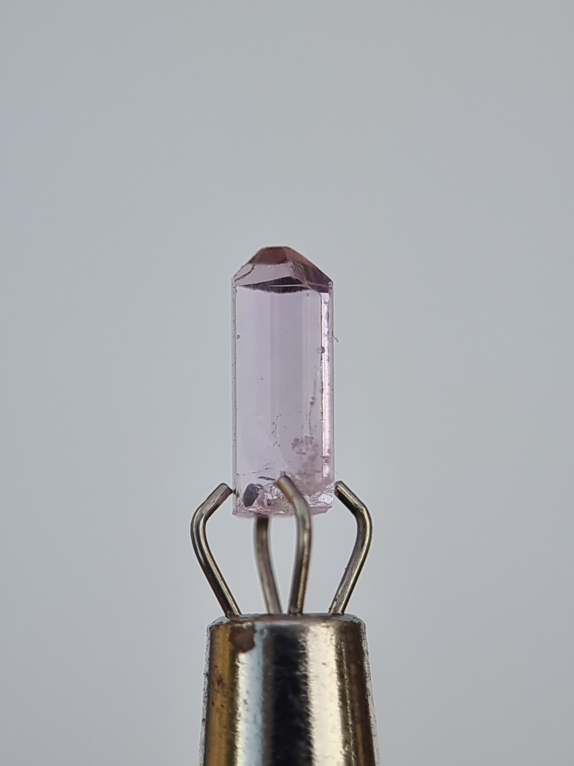 Natural Light Pink Imperial Topaz – 1.00 ct Terminated Raw Crystal