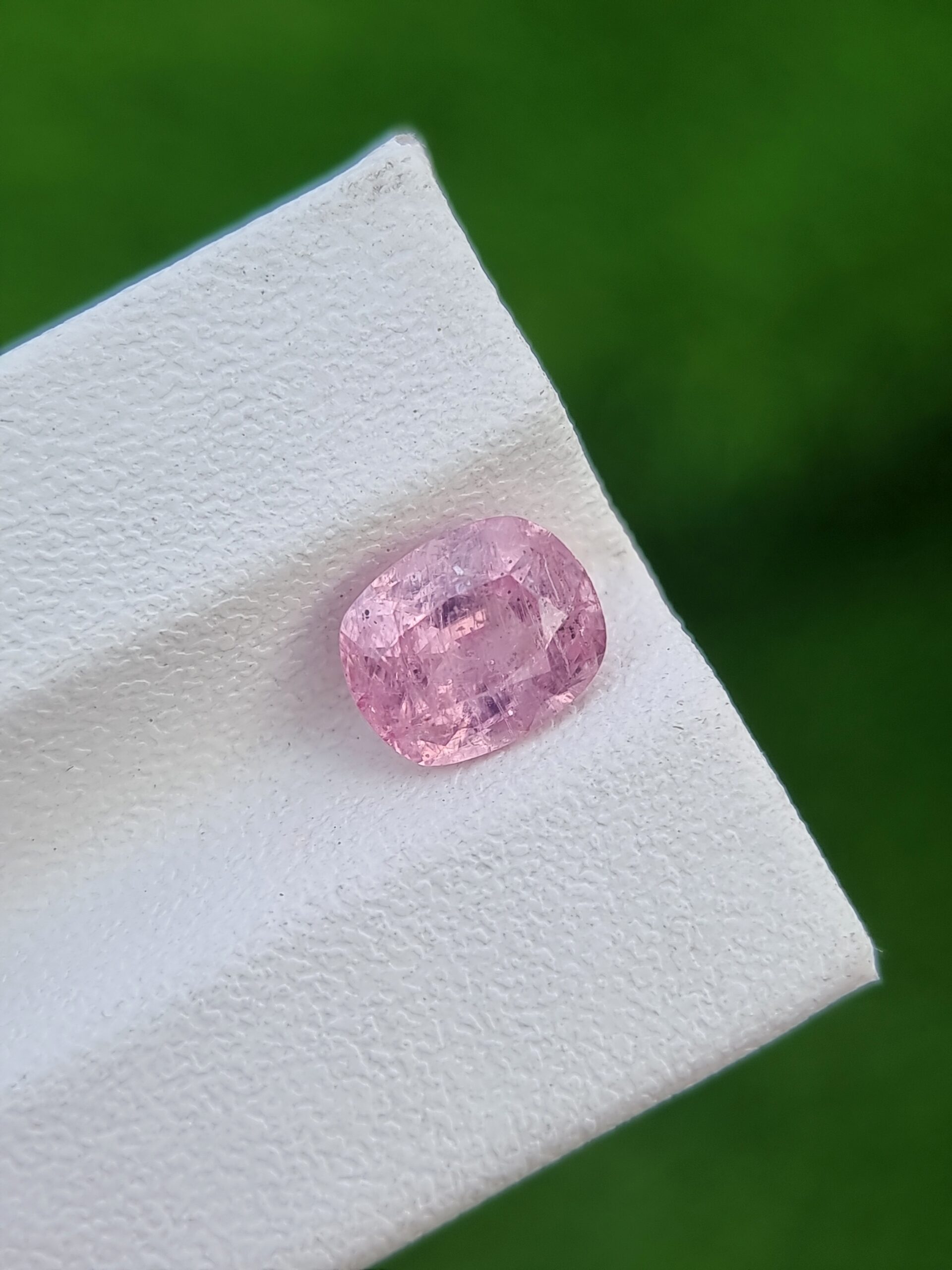 1.50 ct Cushion-Cut Natural Pink Sapphire - Untreated