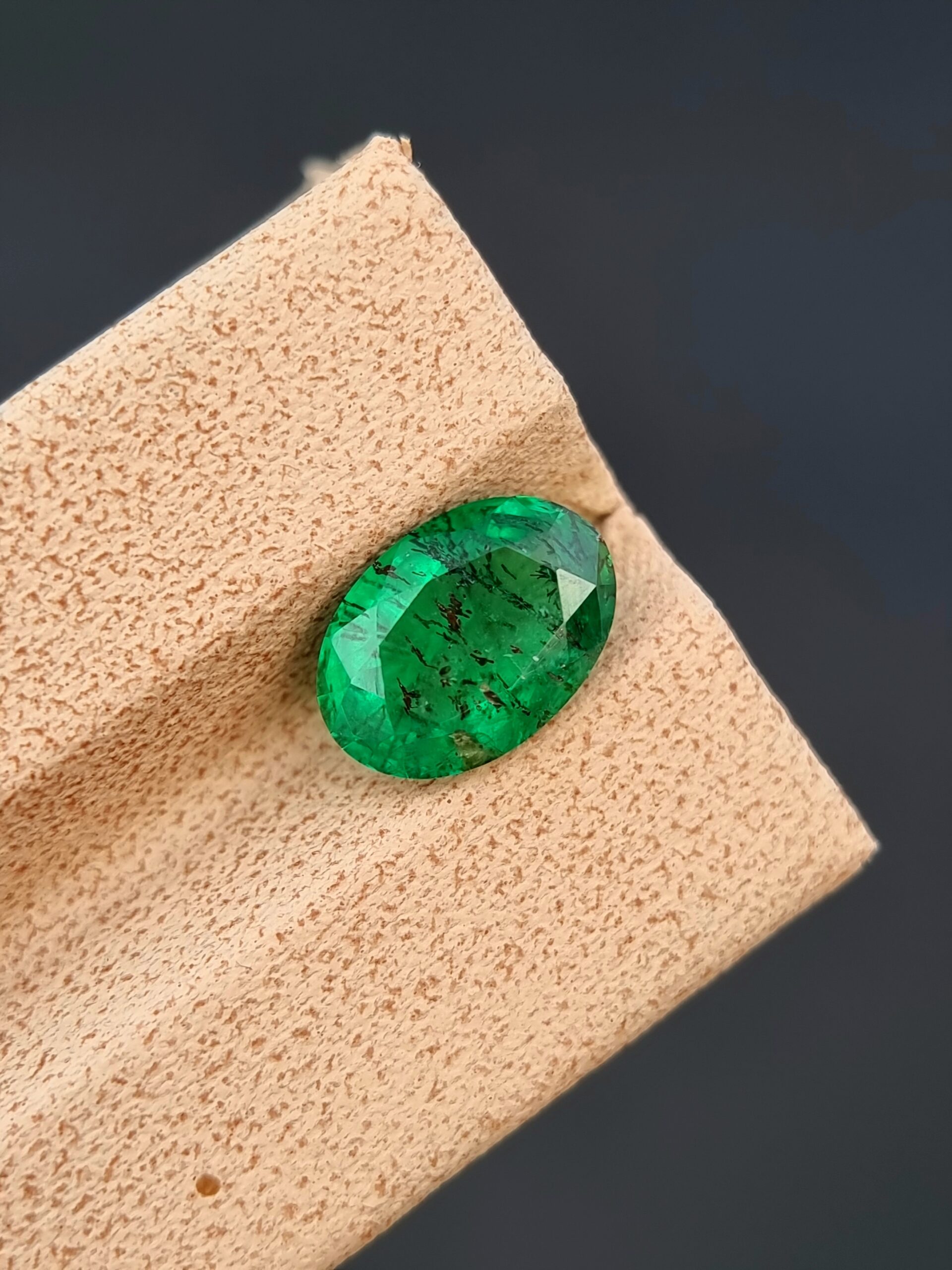 Natural 2.64 Ct Oval Emerald Mixed Cut – Green, Ethiopian Origin