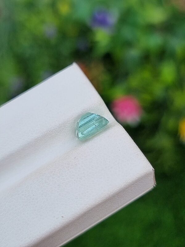 Tourmaline Stone Seafoam Color From Afghanistan Natural | 1.82 ct - Image 5
